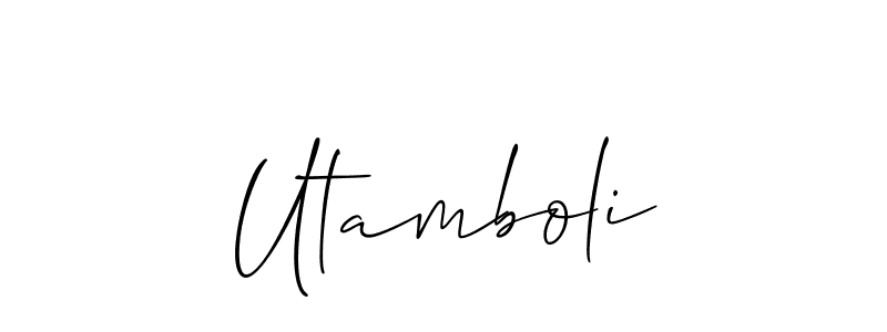See photos of Utamboli official signature by Spectra . Check more albums & portfolios. Read reviews & check more about Allison_Script font. Utamboli signature style 2 images and pictures png