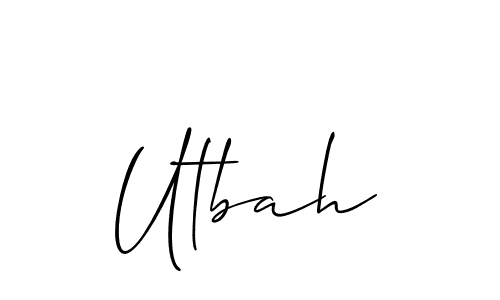 This is the best signature style for the Utbah name. Also you like these signature font (Allison_Script). Mix name signature. Utbah signature style 2 images and pictures png