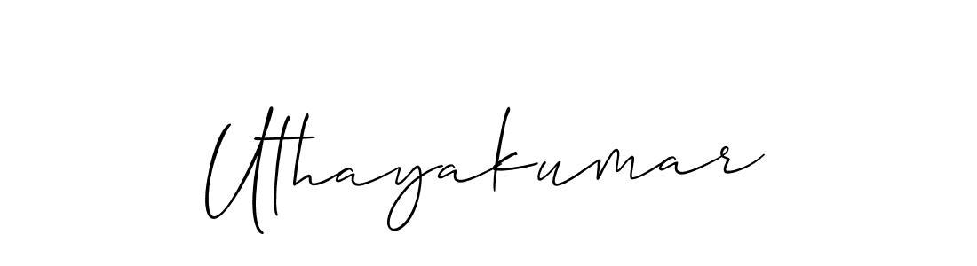 Allison_Script is a professional signature style that is perfect for those who want to add a touch of class to their signature. It is also a great choice for those who want to make their signature more unique. Get Uthayakumar name to fancy signature for free. Uthayakumar signature style 2 images and pictures png