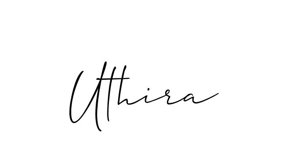 Also You can easily find your signature by using the search form. We will create Uthira name handwritten signature images for you free of cost using Allison_Script sign style. Uthira signature style 2 images and pictures png