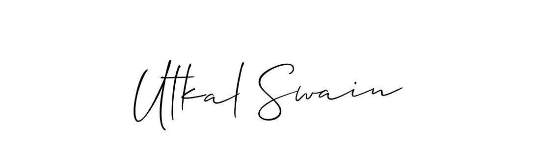 This is the best signature style for the Utkal Swain name. Also you like these signature font (Allison_Script). Mix name signature. Utkal Swain signature style 2 images and pictures png