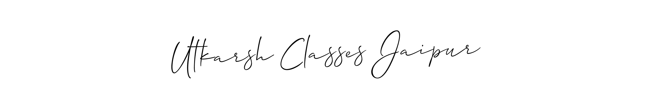 This is the best signature style for the Utkarsh Classes Jaipur name. Also you like these signature font (Allison_Script). Mix name signature. Utkarsh Classes Jaipur signature style 2 images and pictures png