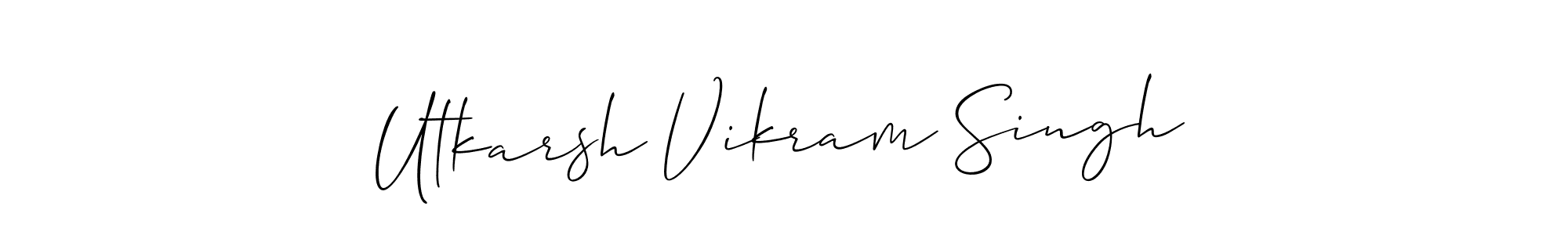 It looks lik you need a new signature style for name Utkarsh Vikram Singh. Design unique handwritten (Allison_Script) signature with our free signature maker in just a few clicks. Utkarsh Vikram Singh signature style 2 images and pictures png