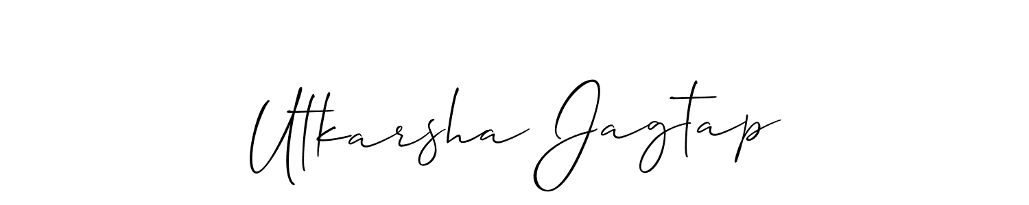 Once you've used our free online signature maker to create your best signature Allison_Script style, it's time to enjoy all of the benefits that Utkarsha Jagtap name signing documents. Utkarsha Jagtap signature style 2 images and pictures png