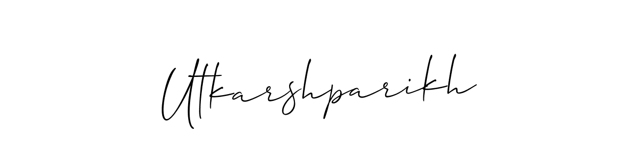 Once you've used our free online signature maker to create your best signature Allison_Script style, it's time to enjoy all of the benefits that Utkarshparikh name signing documents. Utkarshparikh signature style 2 images and pictures png