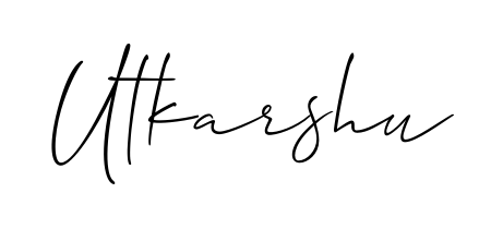 Looking for an artistic signature for Utkarshu? The Allison_Script calligraphy style gives a sophisticated flow suitable for business cards and emails. Utkarshu signature style 2 images and pictures png