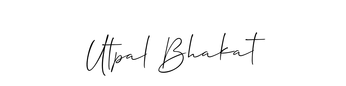 Once you've used our free online signature maker to create your best signature Allison_Script style, it's time to enjoy all of the benefits that Utpal Bhakat name signing documents. Utpal Bhakat signature style 2 images and pictures png