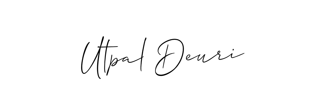 Make a beautiful signature design for name Utpal Deuri. Use this online signature maker to create a handwritten signature for free. Utpal Deuri signature style 2 images and pictures png