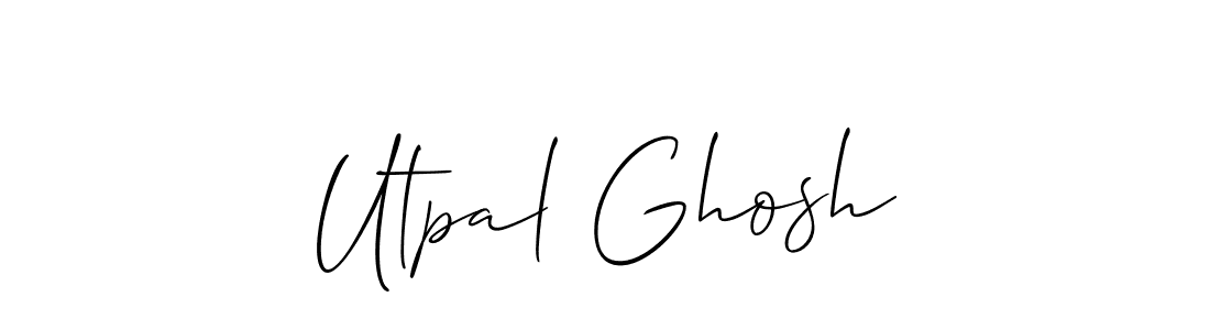 You can use this online signature creator to create a handwritten signature for the name Utpal Ghosh. This is the best online autograph maker. Utpal Ghosh signature style 2 images and pictures png