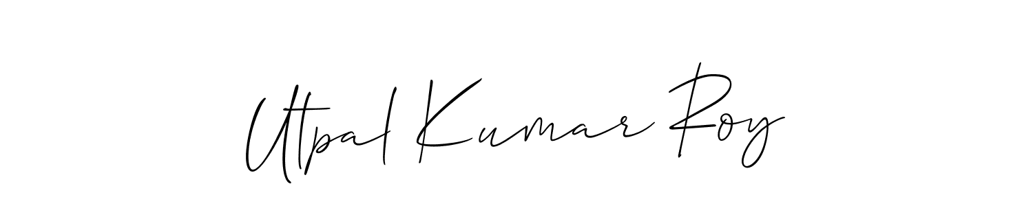 Best and Professional Signature Style for Utpal Kumar Roy. Allison_Script Best Signature Style Collection. Utpal Kumar Roy signature style 2 images and pictures png