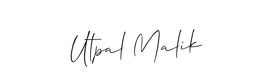 You can use this online signature creator to create a handwritten signature for the name Utpal Malik. This is the best online autograph maker. Utpal Malik signature style 2 images and pictures png