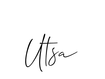 Here are the top 10 professional signature styles for the name Utsa. These are the best autograph styles you can use for your name. Utsa signature style 2 images and pictures png