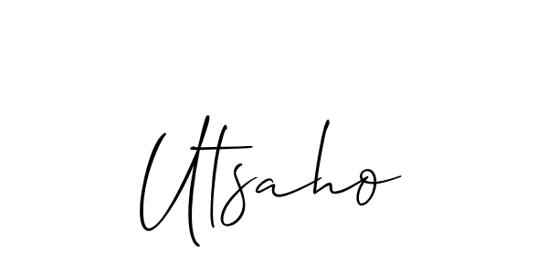 Make a short Utsaho signature style. Manage your documents anywhere anytime using Allison_Script. Create and add eSignatures, submit forms, share and send files easily. Utsaho signature style 2 images and pictures png