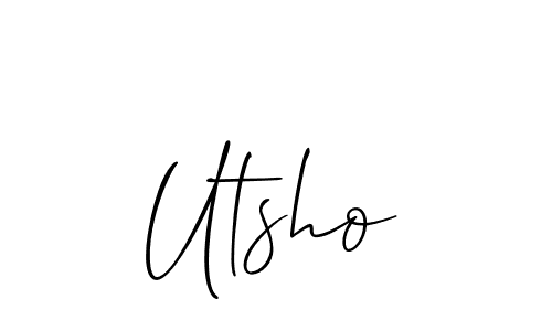 You can use this online signature creator to create a handwritten signature for the name Utsho. This is the best online autograph maker. Utsho signature style 2 images and pictures png