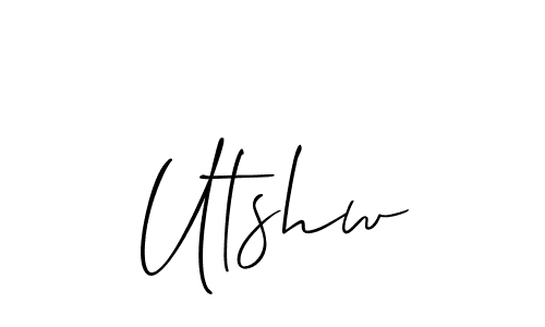 Make a short Utshw signature style. Manage your documents anywhere anytime using Allison_Script. Create and add eSignatures, submit forms, share and send files easily. Utshw signature style 2 images and pictures png