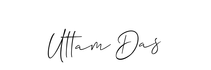 if you are searching for the best signature style for your name Uttam Das. so please give up your signature search. here we have designed multiple signature styles  using Allison_Script. Uttam Das signature style 2 images and pictures png