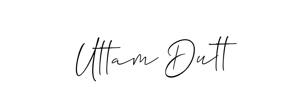 Here are the top 10 professional signature styles for the name Uttam Dutt. These are the best autograph styles you can use for your name. Uttam Dutt signature style 2 images and pictures png