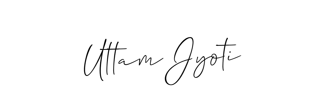Similarly Allison_Script is the best handwritten signature design. Signature creator online .You can use it as an online autograph creator for name Uttam Jyoti. Uttam Jyoti signature style 2 images and pictures png