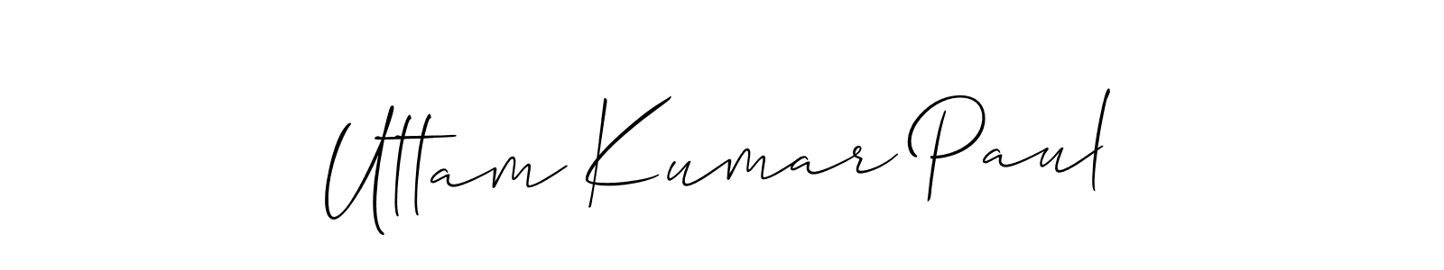 Once you've used our free online signature maker to create your best signature Allison_Script style, it's time to enjoy all of the benefits that Uttam Kumar Paul name signing documents. Uttam Kumar Paul signature style 2 images and pictures png