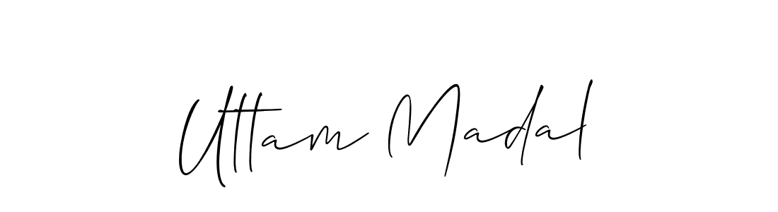 You can use this online signature creator to create a handwritten signature for the name Uttam Madal. This is the best online autograph maker. Uttam Madal signature style 2 images and pictures png