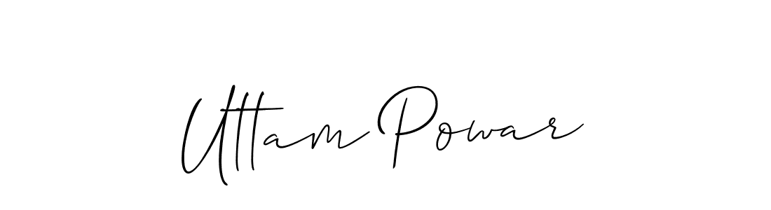 This is the best signature style for the Uttam Powar name. Also you like these signature font (Allison_Script). Mix name signature. Uttam Powar signature style 2 images and pictures png
