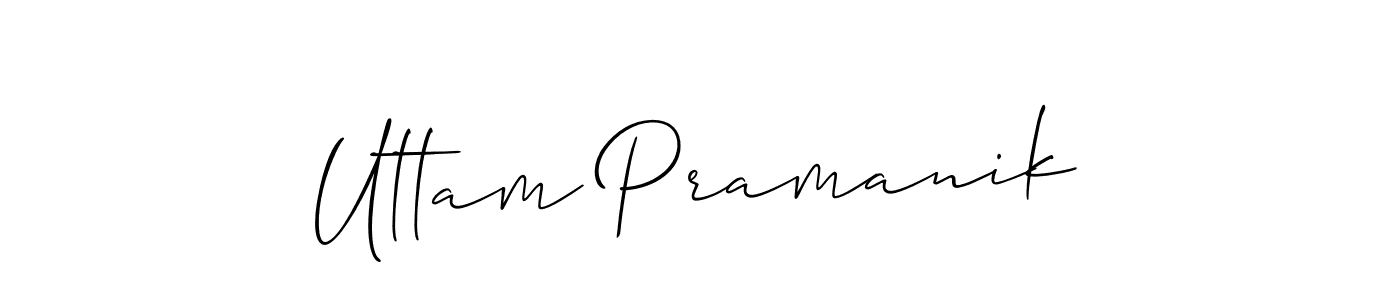 Check out images of Autograph of Uttam Pramanik name. Actor Uttam Pramanik Signature Style. Allison_Script is a professional sign style online. Uttam Pramanik signature style 2 images and pictures png