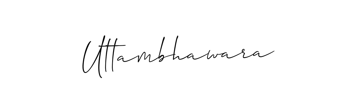 Make a short Uttambhawara signature style. Manage your documents anywhere anytime using Allison_Script. Create and add eSignatures, submit forms, share and send files easily. Uttambhawara signature style 2 images and pictures png