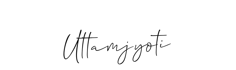 This is the best signature style for the Uttamjyoti name. Also you like these signature font (Allison_Script). Mix name signature. Uttamjyoti signature style 2 images and pictures png