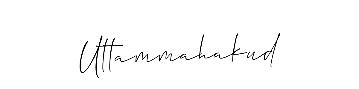 Also we have Uttammahakud name is the best signature style. Create professional handwritten signature collection using Allison_Script autograph style. Uttammahakud signature style 2 images and pictures png