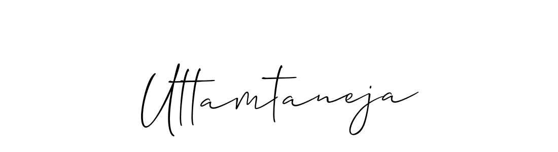Best and Professional Signature Style for Uttamtaneja. Allison_Script Best Signature Style Collection. Uttamtaneja signature style 2 images and pictures png
