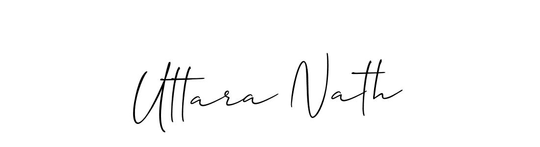 The best way (Allison_Script) to make a short signature is to pick only two or three words in your name. The name Uttara Nath include a total of six letters. For converting this name. Uttara Nath signature style 2 images and pictures png