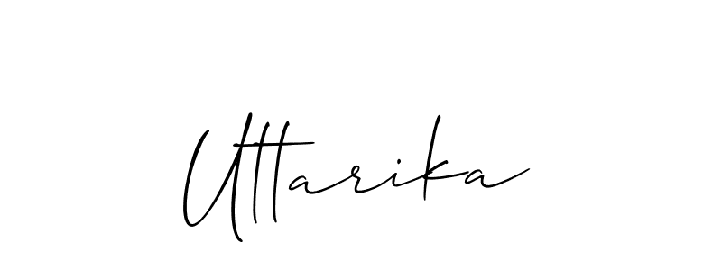 Check out images of Autograph of Uttarika name. Actor Uttarika Signature Style. Allison_Script is a professional sign style online. Uttarika signature style 2 images and pictures png