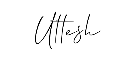 Design your own signature with our free online signature maker. With this signature software, you can create a handwritten (Allison_Script) signature for name Uttesh. Uttesh signature style 2 images and pictures png
