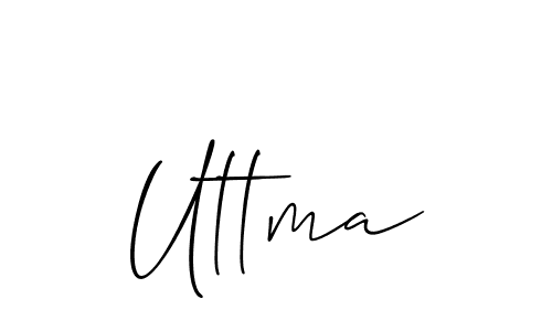 This is the best signature style for the Uttma name. Also you like these signature font (Allison_Script). Mix name signature. Uttma signature style 2 images and pictures png