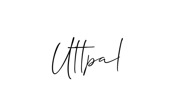 Here are the top 10 professional signature styles for the name Uttpal. These are the best autograph styles you can use for your name. Uttpal signature style 2 images and pictures png