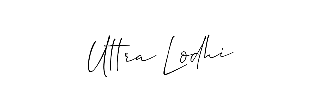 Once you've used our free online signature maker to create your best signature Allison_Script style, it's time to enjoy all of the benefits that Uttra Lodhi name signing documents. Uttra Lodhi signature style 2 images and pictures png