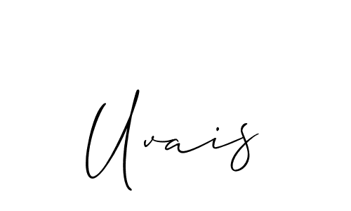 You can use this online signature creator to create a handwritten signature for the name Uvais. This is the best online autograph maker. Uvais signature style 2 images and pictures png