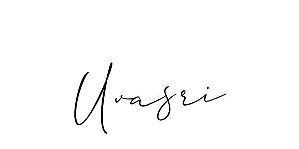 Once you've used our free online signature maker to create your best signature Allison_Script style, it's time to enjoy all of the benefits that Uvasri name signing documents. Uvasri signature style 2 images and pictures png