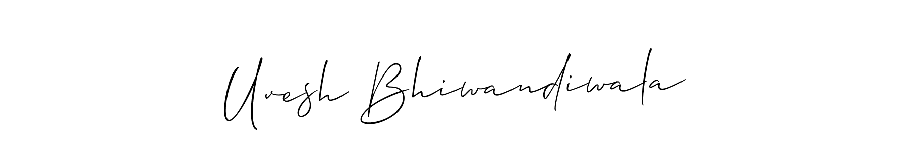 Here are the top 10 professional signature styles for the name Uvesh Bhiwandiwala. These are the best autograph styles you can use for your name. Uvesh Bhiwandiwala signature style 2 images and pictures png