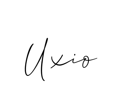 Here are the top 10 professional signature styles for the name Uxio. These are the best autograph styles you can use for your name. Uxio signature style 2 images and pictures png