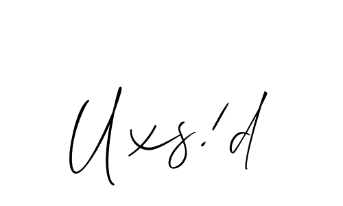 Check out images of Autograph of Uxs!d name. Actor Uxs!d Signature Style. Allison_Script is a professional sign style online. Uxs!d signature style 2 images and pictures png