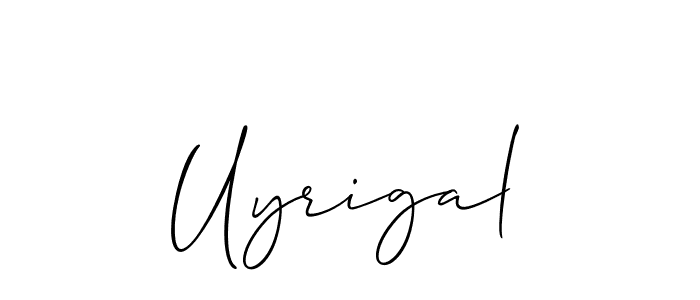 Make a short Uyrigal signature style. Manage your documents anywhere anytime using Allison_Script. Create and add eSignatures, submit forms, share and send files easily. Uyrigal signature style 2 images and pictures png