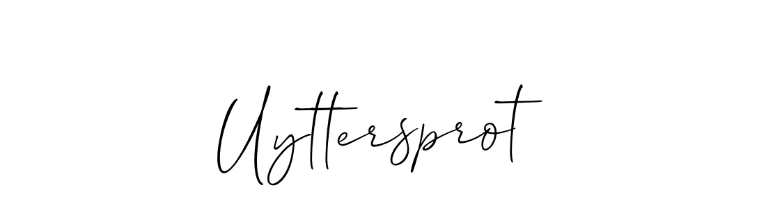 You can use this online signature creator to create a handwritten signature for the name Uyttersprot. This is the best online autograph maker. Uyttersprot signature style 2 images and pictures png