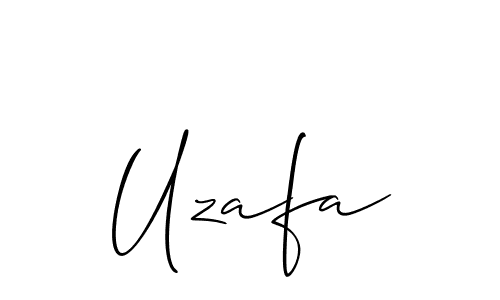 How to make Uzafa name signature. Use Allison_Script style for creating short signs online. This is the latest handwritten sign. Uzafa signature style 2 images and pictures png