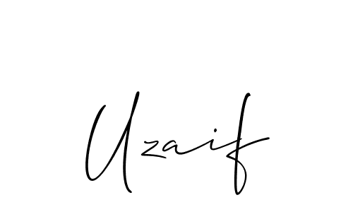 Similarly Allison_Script is the best handwritten signature design. Signature creator online .You can use it as an online autograph creator for name Uzaif. Uzaif signature style 2 images and pictures png