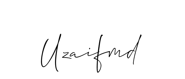 It looks lik you need a new signature style for name Uzaifmd. Design unique handwritten (Allison_Script) signature with our free signature maker in just a few clicks. Uzaifmd signature style 2 images and pictures png