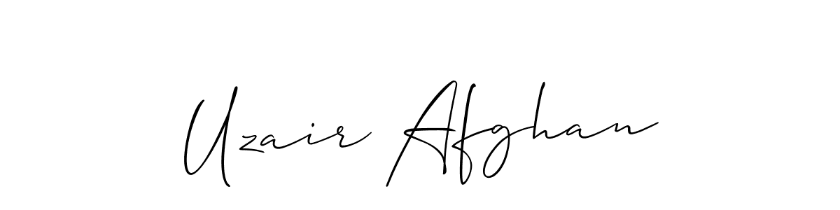Make a short Uzair Afghan signature style. Manage your documents anywhere anytime using Allison_Script. Create and add eSignatures, submit forms, share and send files easily. Uzair Afghan signature style 2 images and pictures png