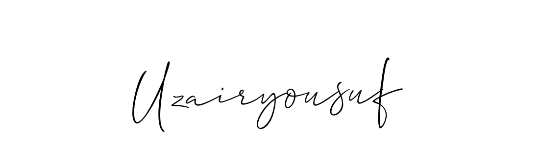 Once you've used our free online signature maker to create your best signature Allison_Script style, it's time to enjoy all of the benefits that Uzairyousuf name signing documents. Uzairyousuf signature style 2 images and pictures png