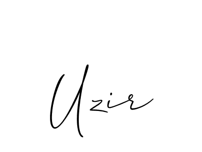 if you are searching for the best signature style for your name Uzir. so please give up your signature search. here we have designed multiple signature styles  using Allison_Script. Uzir signature style 2 images and pictures png