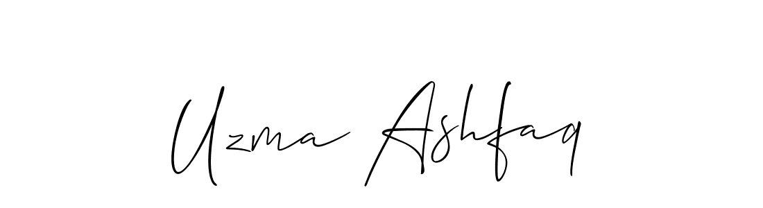 Once you've used our free online signature maker to create your best signature Allison_Script style, it's time to enjoy all of the benefits that Uzma Ashfaq name signing documents. Uzma Ashfaq signature style 2 images and pictures png